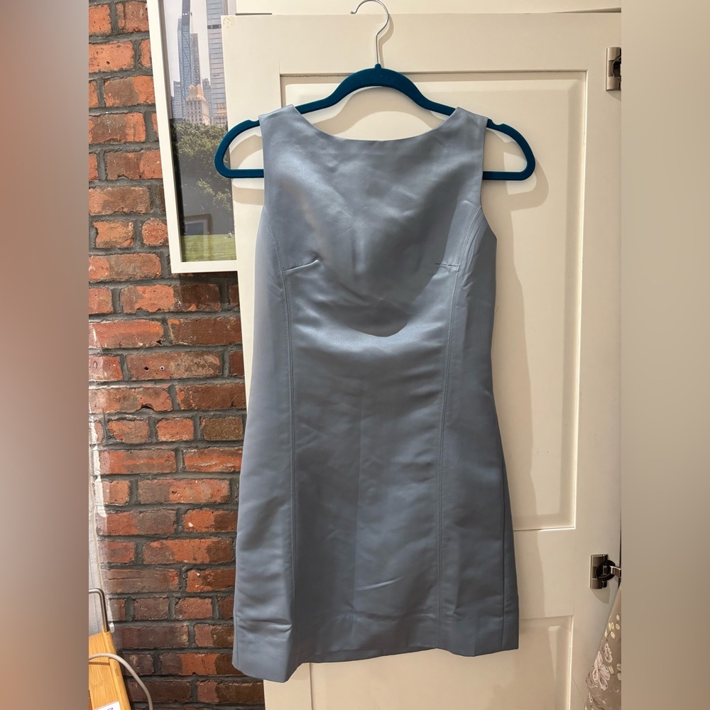J. Crew Light Blue Mini Dress